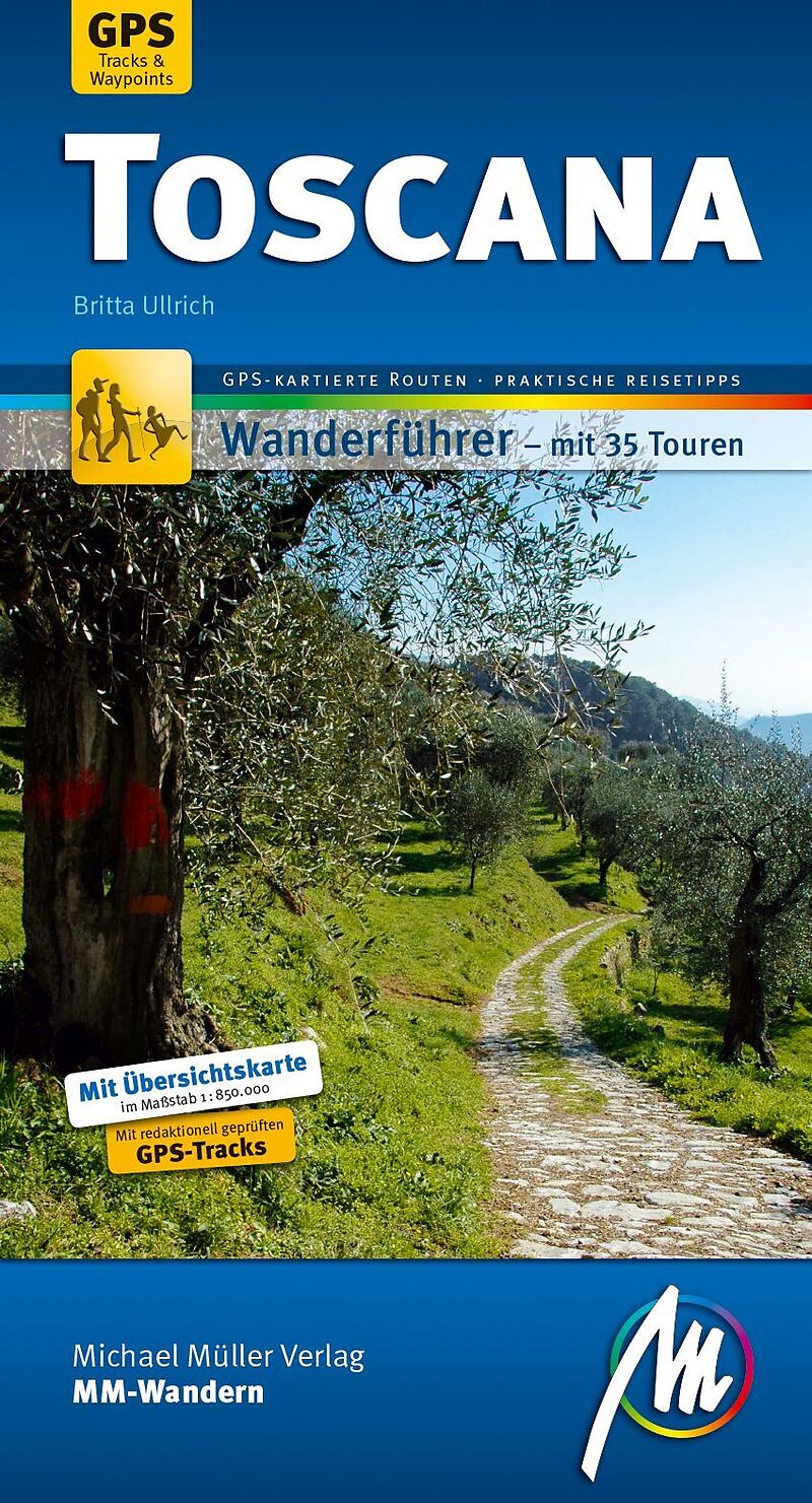 Toscana MM Wandern Wanderführer Michael Müller Verlag Britta Ulrich