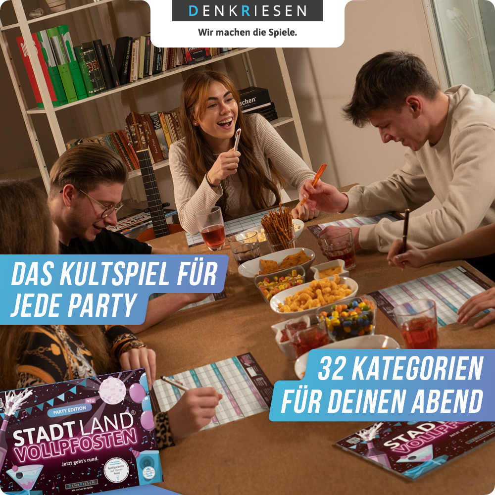 Stadt Land Vollpfosten Party Edition Jetzt Geht S Rund Online