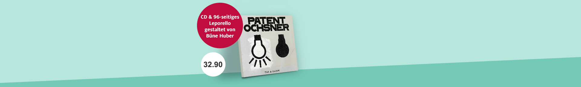 Cover des neuen Albums von Patent Ochsner