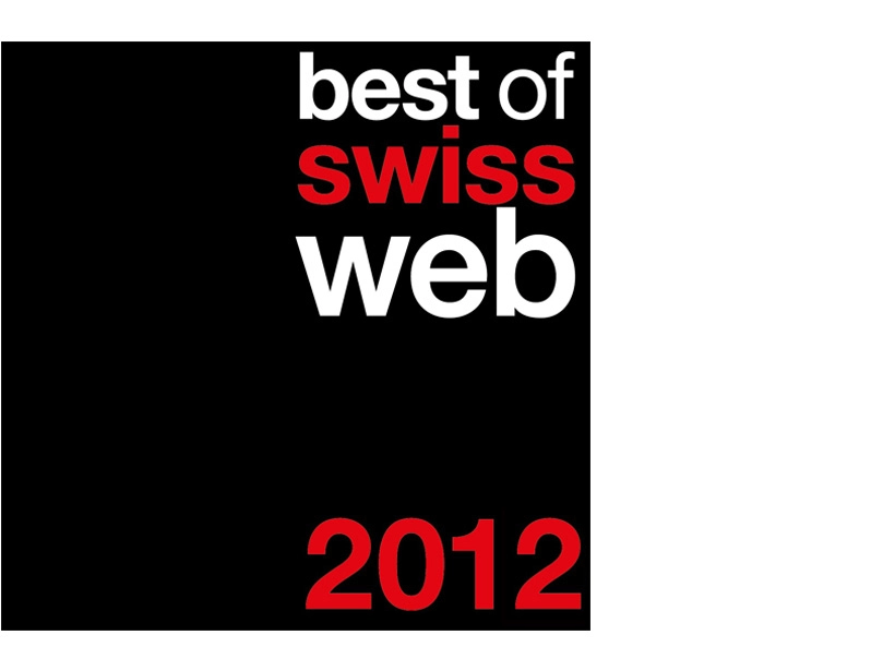 best of swiss web award 2012