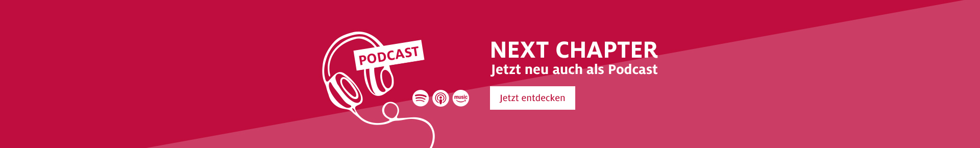 Next Chapter jetzt auch als Podcast