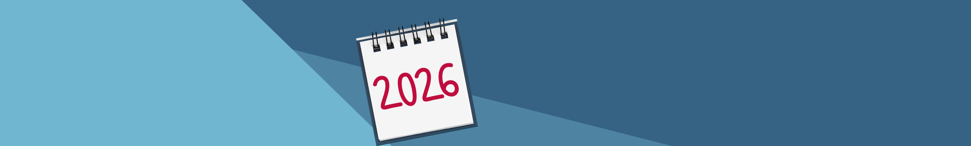 Schon einen Kalender für 2026 organisiert?