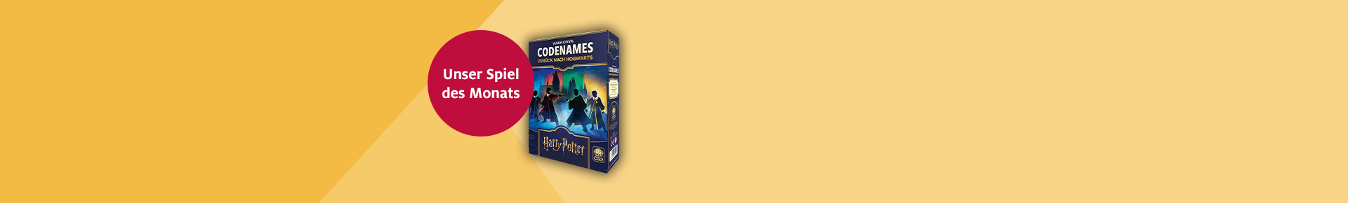Spiel des Monats: Codenames – Zurück nach Hogwarts