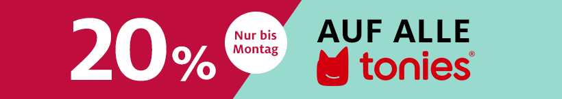 20% auf alle Tonies-Produkte