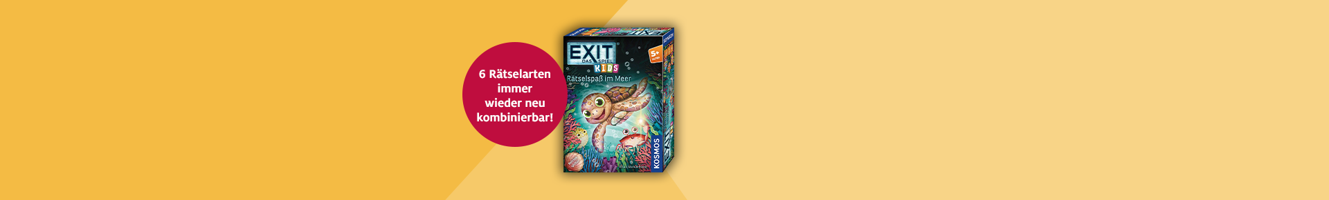 Spiel des Monats: Exit – Das Spiel Kids: Rätselspass im Meer