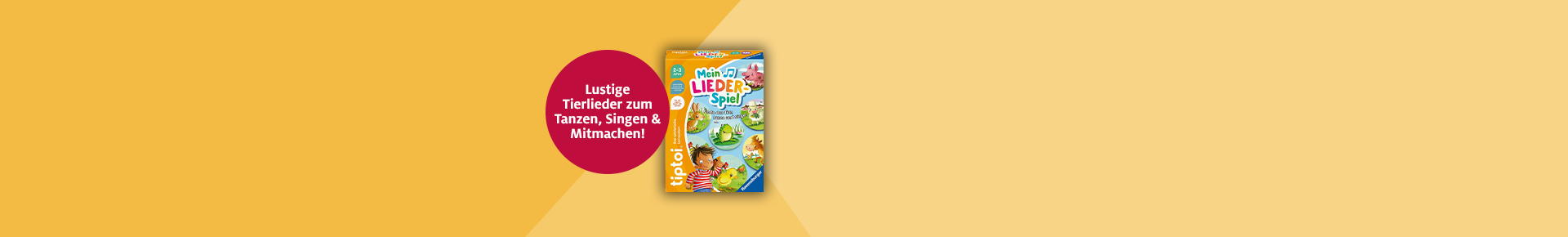 Spiel des Monats: TipToi - Mein Lieder-Spiel