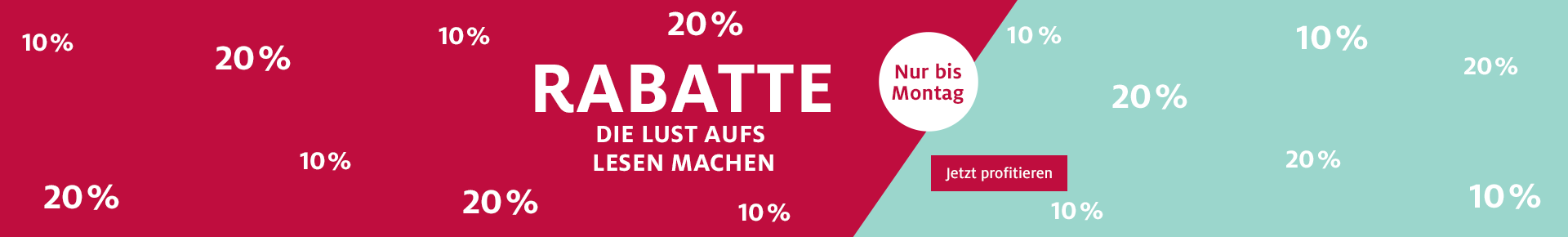 10% auf alle Bücher & 20% auf ausgewählte E-Books