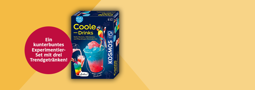 Spiel des Monats Juli: Fun Science Coole Drinks