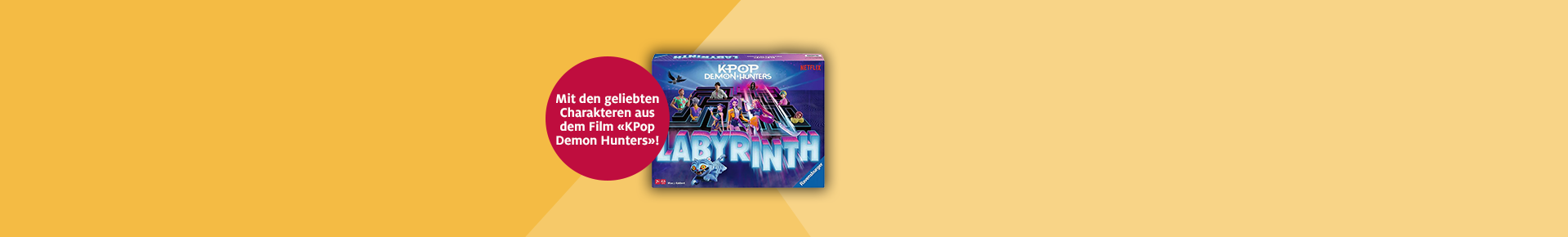 Spiel des Monats:  KPop Demon Hunters Labyrinth