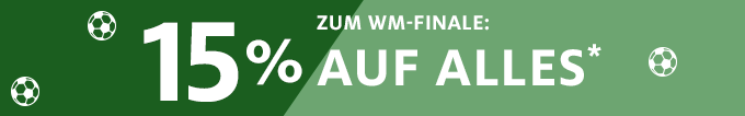15% auf Alles