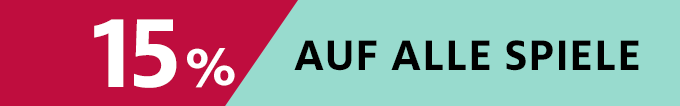 15% auf alle Spiele