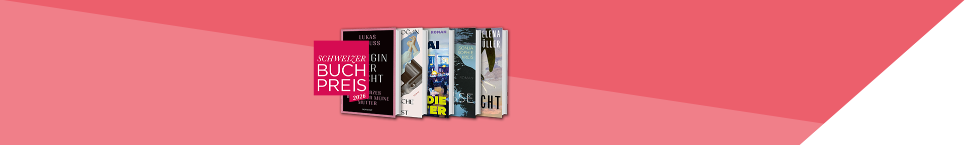 Die Nominierten für den Schweizer Buchpreis 2026 stehen fest