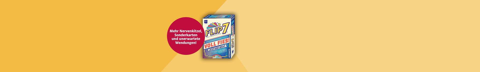 Spiel des Monats:  Flip 7 - Voll fies!