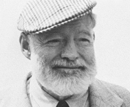 Ernest Hemingway Porträt