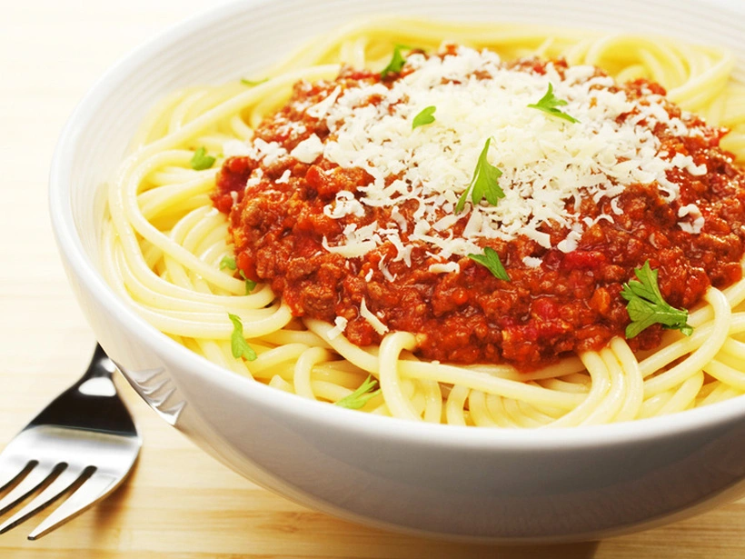 Einfache leckere Spaghetti