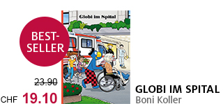 Bestellen Sie das neue Kinderbuch «Globi im Spital» jetzt portofrei!