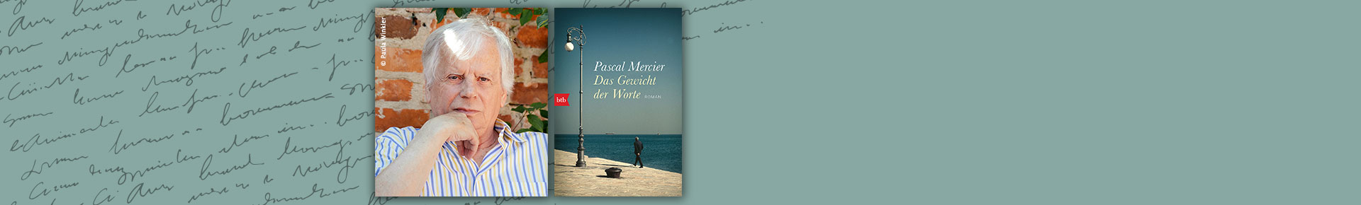 Lernen Sie Pascal Mercier, unseren Autor des Monats, kennen.