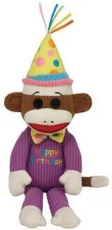 Sockenaffe Happy Birthday Spiel