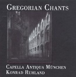 Konrad/Capella Antiqua Ruhland CD Gregorianische Gesänge