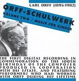 Carl Orff CD Orff-Schulwerk,Vol. 2: Musik Für Kinder