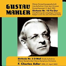 Adler,F.Charles/Wiener Symphoniker CD Sinfonie 10/Sinfonie 3