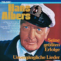 Hans Albers CD Unvergängliche Lieder