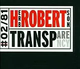 Herb Robertson CD Transparency