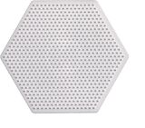 HAMA 594 Stiftplatte sechseckig für Mini Bügelperlen Spiel