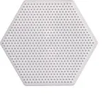 HAMA 594 Stiftplatte sechseckig für 721 Mini Bügelperlen Spiel