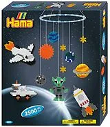 Hama 3231 - Weltraumabenteuer Mobile, ca. 2500 Bügelperlen Midi mit Zubehör, Geschenkpackung Spiel