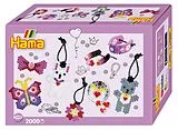 Hama 3508 - Bügelperlen, Geschenkpackung Modeschmuck, 2000 Midi-Perlen und Zubehör Spiel