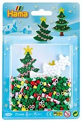 Hama 4108 - Weihnachtsbaum, Bügelperlen midi, 450 Stück Spiel