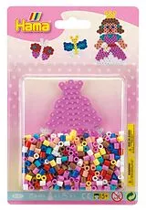 Hama 4181 - Bügelperlen inkl. Stiftplatte, Prinzessin, Midi, 450 Stück Spiel