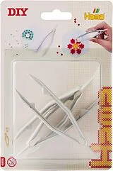Hama 4904 - Pinzetten 3 Stück, Kunststoff, Bastelzubehör für Bügelperlen Spiel