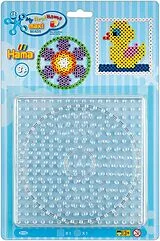 Hama 8104 - Maxi Stiftplatten 2er Set Quadrat und Kreis Spiel