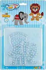 Hama 8107 - Maxi Stiftplatten 2er Set Löwe und Elefant Spiel
