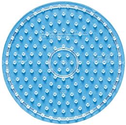 Hama 8220 - Stiftplatte Kreis für Maxi-Bügelperlen, transparent Spiel