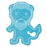 Hama 8229 - Maxi Stiftplatte Löwe, transparent, 12x14,5cm, 1 Stück Spiel