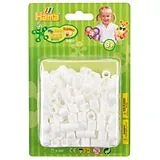 Hama 8501 - Perlen, Bügelperlen, Maxi, 250 Stück, weiß Spiel