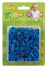 Hama 8509 - Perlen, Bügelperlen Maxi, 250 Stück, blau Spiel