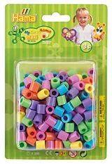 Hama 8521 - Perlen, Bügelperlen Maxi, 250 Stück, pastellmix Spiel