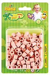 Hama 8526 - Bügelperlen maxi, rosa, 250 Stück Spiel