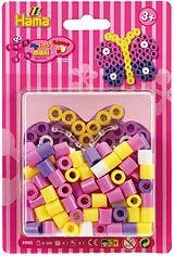 Hama 8980 - Schmetterling, mit Stiftplatte, ca. 100 Maxi-Bügelperlen und Zubehör Spiel