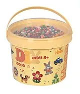 HAMA Perleneimer 10.000 Perlen i.Vollton Spiel