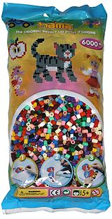 HAMA Perlen bunt 6.000 Stück Spiel
