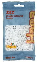 HAMA Perlen Weiß 1.000 Stück Spiel