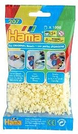 Hama 207-02 - Perlen creme, 1000 Stück Spiel