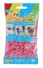 Hama 207-06 - Perlen hellrosa, 1000 Stück Spiel