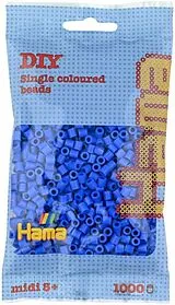 HAMA Perlen Hellblau 1.000 Stück Spiel