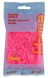 HAMA Perlen Neon Fuchsia 1.000Stück Spiel
